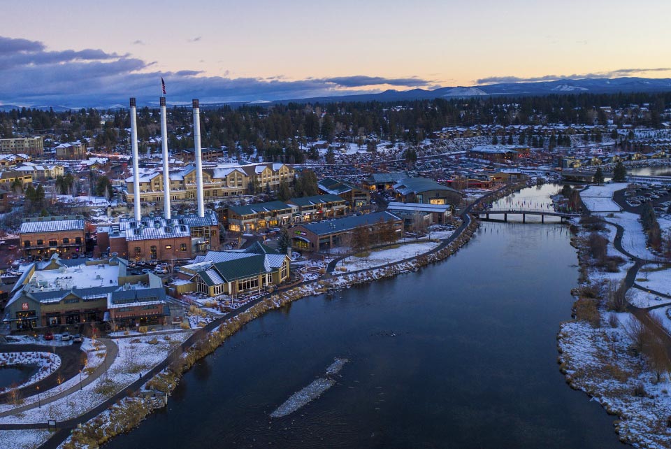 Bend, Oregon’s Old Mill District